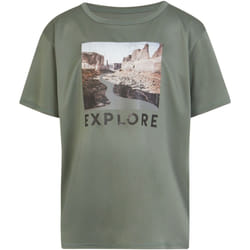 Regatta - T-shirt ALVARDO EXPLORE - Enfant (Vert kaki)