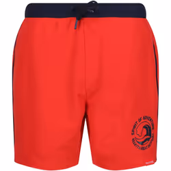 Regatta - Short de bain BENTHAM - Homme (Rouge vif / Bleu marine)