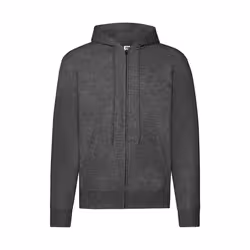 Fruit of the Loom - Veste à capuche CLASSIC - Adulte (Gris foncé chiné)