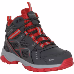 Regatta - Bottines de marche VENDEAVOUR - Enfant (Granite / Rose fluo)