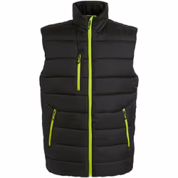 Regatta - Veste sans manches NAVIGATE - Homme (Noir / Vert citron)