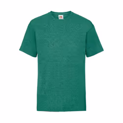 Fruit of the Loom - T-shirt VALUEWEIGHT - Enfant (Vert chiné rétro)