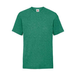 Fruit of the Loom - T-shirt VALUEWEIGHT - Enfant (Vert chiné rétro)