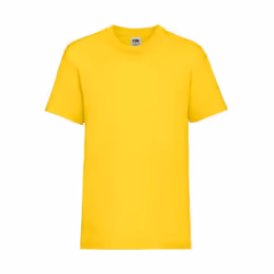 Fruit of the Loom - T-shirt VALUEWEIGHT - Enfant (Jaune)