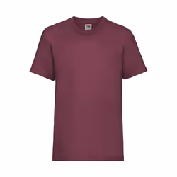 Fruit of the Loom - T-shirt VALUEWEIGHT - Enfant (Bordeaux)