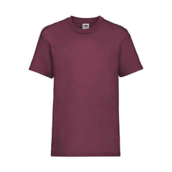 Fruit of the Loom - T-shirt VALUEWEIGHT - Enfant (Bordeaux)