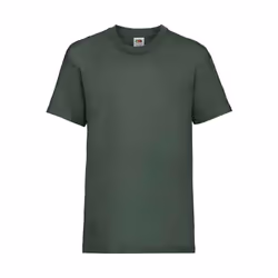 Fruit of the Loom - T-shirt VALUEWEIGHT - Enfant (Vert bouteille)