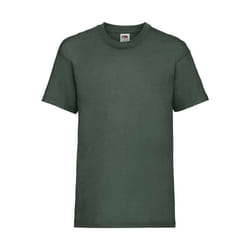 Fruit of the Loom - T-shirt VALUEWEIGHT - Enfant (Vert bouteille)