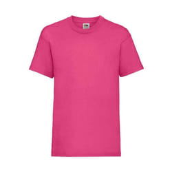 Fruit of the Loom - T-shirt VALUEWEIGHT - Enfant (Fuchsia)