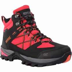 Regatta - Bottines de marche SAMARIS - Femme (Rose fluo / Mandarine)