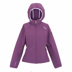 Regatta - Veste softshell BOURDA - Femme (Violet coucher de soleil / Lilas pâle)