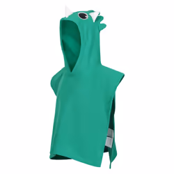 Regatta - Poncho de bain STOMPY THE DINOSAUR - Enfant - Taille 4-6 ans (Vert jade)