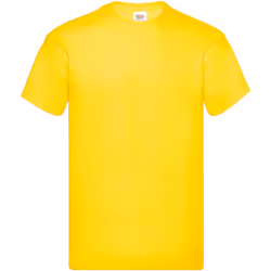Fruit of the Loom - T-shirt ORIGINAL - Homme (Jaune)