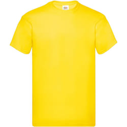 Fruit of the Loom - T-shirt ORIGINAL - Homme (Jaune)