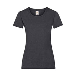 Fruit of the Loom - T-shirt VALUEWEIGHT - Femme (Gris foncé chiné)