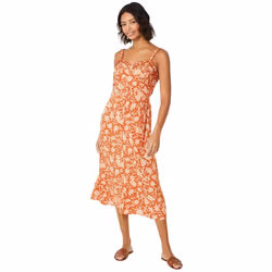 Dorothy Perkins - Robe mi-longue - Femme (Rouille)