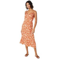 Dorothy Perkins - Robe mi-longue - Femme (Rouille)