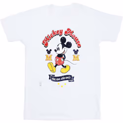Disney - T-shirt ONE & ONLY - Adulte (Blanc)