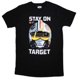 Star Wars - T-shirt STAY ON TARGET - Adulte (Noir)