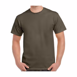 Gildan - T-shirt - Homme (Vert olive)