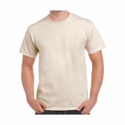 Gildan - T-shirt - Adulte (Beige pâle)