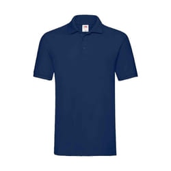 Fruit of the Loom - Polo manches courtes - Homme (Bleu marine)