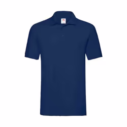 Fruit of the Loom - Polo manches courtes - Homme (Bleu marine)