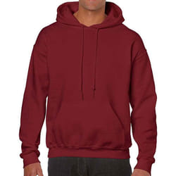 Gildan - Sweat à capuche - Adulte (Pourpre foncé)