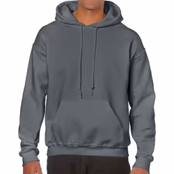 Gildan - Sweat à capuche - Adulte (Charbon)