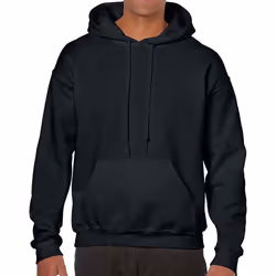 Gildan - Sweat à capuche - Adulte (Noir)