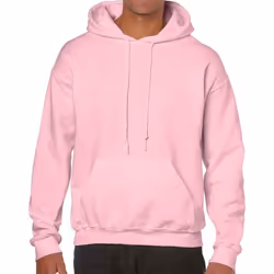 Gildan - Sweat à capuche - Adulte (Rose clair)