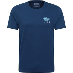 Mountain Warehouse - T-shirt LOOE - Homme (Bleu marine)