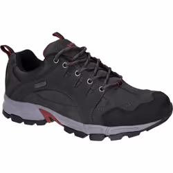 Hi-Tec - Chaussures de marche AUCKLAND LITE - Homme (Gris foncé / Rouge foncé)