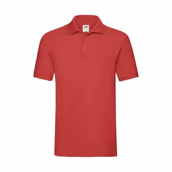 Fruit of the Loom - Polo manches courtes - Homme (Rouge)