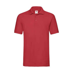 Fruit of the Loom - Polo manches courtes - Homme (Rouge)