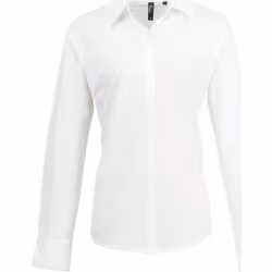 Premier - Chemisier SIGNATURE - Femme (Blanc)