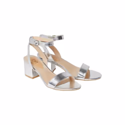 Dorothy Perkins - Sandales TOMMI BARELY THERE - Femme (Argenté)