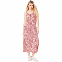 Dorothy Perkins - Robe mi-longue - Femme (Rouge)