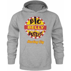 Arrow - Sweat à capuche BIG BELLY BURGER - Homme (Gris)