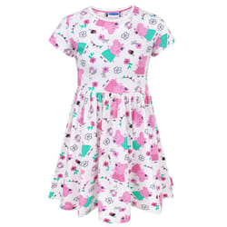 Peppa Pig - Robe - Fille (Blanc)