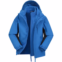 Mountain Warehouse - Veste imperméable CANNONBALL - Enfant (Cobalt)