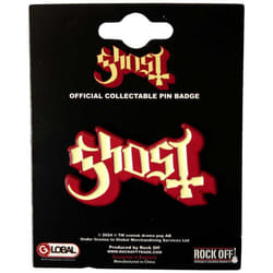Ghost - Badge (Rouge / Blanc)