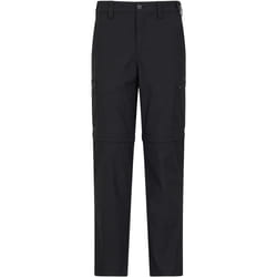 Mountain Warehouse - Pantalon TREK - Homme (Noir vif)