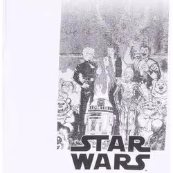 Star Wars - T-shirt - Adulte (Blanc)