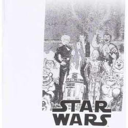 Star Wars - T-shirt - Adulte (Blanc)