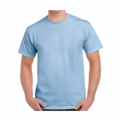 Gildan - T-Shirt manches courtes - Homme (Bleu clair)