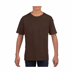 Gildan - T-shirt manches courtes SOFTSTYLE - Homme (Chocolat foncé)