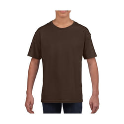 Gildan - T-shirt manches courtes SOFTSTYLE - Homme (Chocolat foncé)
