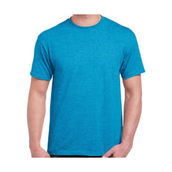 Gildan - T-Shirt manches courtes - Homme (Bleu saphir Chiné)