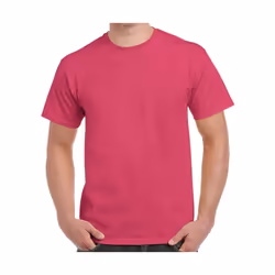 Gildan - T-Shirt manches courtes - Homme (Rose)